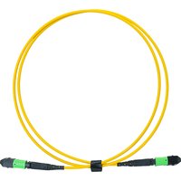 LogiLink MPO Patchkabel, 12 Fasern, Singlemode, OS2, 15 m