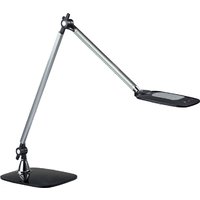 PAPERFLOW LED-Tischleuchte JIM, Standfuß, silber/schwarz
