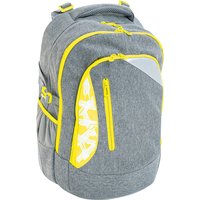 EBERHARD FABER Schulrucksack X-Style, grau/neongelb