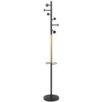 UNiLUX Garderobenständer SNOOD, schwarz/buche