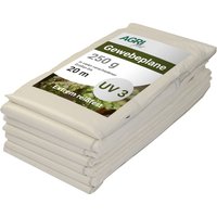 AGRIplus Gewebeplane mit Ösen, 4 x 6 m, grün, 250 g/qm