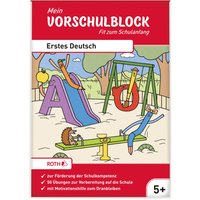 ROTH Mein Vorschulblock , Erstes Deutsch, , DIN A5