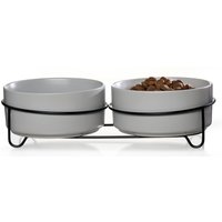 Ritzenhoff & Breker Doppel-Tier-Napfset TARO, 880 ml, grau