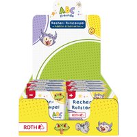 ROTH Rechen-Rollstempel , ABC Freunde, , 10er Display