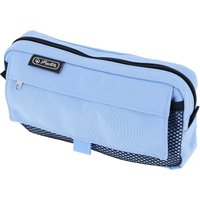 herlitz Schlamper-Etui mit Netztasche , Pastell Mix,
