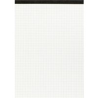 herlitz Notizblock ohne Deckblatt, DIN A4, 50 Blatt, kariert