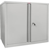 phoenix Aktenschrank SCF0891GGK, faltbar, hellgrau