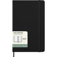 MOLESKINE Buchkalender 2027, Wochen, L/A5, Hardcover,schwarz