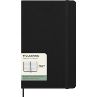 MOLESKINE Buchkalender 2027, Wochen,L/A5, Hardcover, schwarz