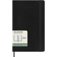 MOLESKINE Buchkalender 2027, Wochen, L/A5, Softcover,schwarz