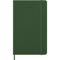 MOLESKINE Buchkalender 2027, Wochen, L/A5, Hardcover, grün