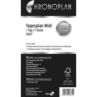 CHRONOPLAN Tagesplan 2027, 1 Tag/1 Seite, Midi, 96 x 172 mm