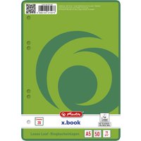 herlitz Ringbucheinlagen x.book, DIN A5, blanko