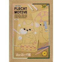 folia Flechtmotive Waldtiere, DIN A4, 48 Teile