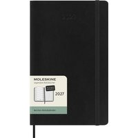 MOLESKINE Buchkalender 2027, Wochen, L/A5,Softc.,schwarz,dt.