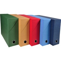 EXACOMPTA Archivbox, DIN A4, Karton, 120 mm, schwarz