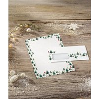 sigel Weihnachts-Motiv-Papier , Little Pines, , A4, 25 Blatt