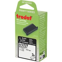 trodat Ersatzstempelkissen 6/4750/SB, blau, 3er Pack