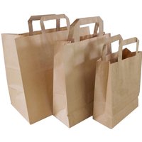 dm-folien Papier-Tragetasche, 260 x 170 x 250 mm, braun