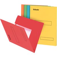 Esselte Aktenmappe mit 2 Einschlagklappen, Farbe: rot