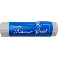 Secolan Mülleimerbeutel, naturweiß, 35 Liter, 25 my