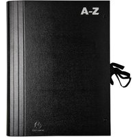 EXACOMPTA Vorordner A-Z, für DIN A4, schwarz