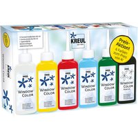 KREUL Window Color Aktions-Set, 6 x 80 ml