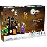 KREUL Window Color Set , Monster Party,