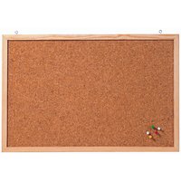 FRANKEN Korktafel , Memoboard, , 1.000 x 600 mm, braun