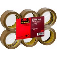 3M Scotch Verpackungsklebeband SECURE SEAL, 50mmx66m, braun