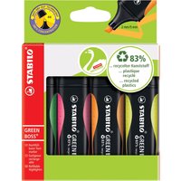 STABILO Textmarker GREEN BOSS, 4er Kartonetui STABILO Textmarker GREEN BOSS, 4er Kartonetui