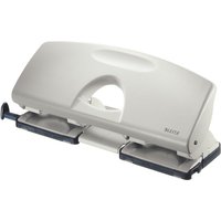 LEITZ Doppellocher, Stanzleistung: 25 Blatt, grau LEITZ Doppellocher, Stanzleistung: 25 Blatt, grau