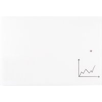FRANKEN Design-Glastafel, 600 x 450 mm, reinweiß