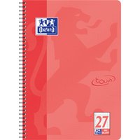 Oxford Collegeblock Touch, A4+, liniert, 80 Blatt, koralle