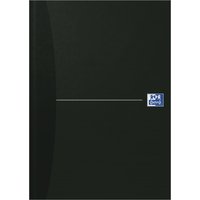 Oxford Notizbuch , Smart Black,  - gebunden, DIN A4, kariert Oxford Notizbuch , Smart Black,  - gebunden, DIN A4, kariert