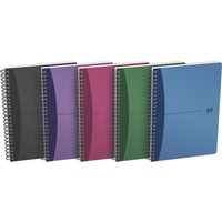 Oxford Office Spiralbuch, DIN A5, liniert, 90 Blatt, PP