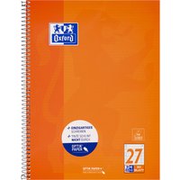 Oxford Collegeblock, DIN A4+, liniert, 80 Blatt, orange