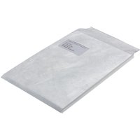 Tyvek Faltenversandtaschen C4, mit Fenster, 70 g/qm