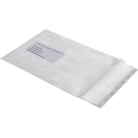 Tyvek Versandtaschen C5, mit Fenster, 55 g/qm, weiß