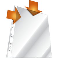 DURABLE Prospekthülle, A4, oben und Lochseite offen, PP