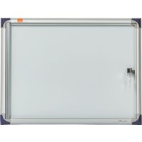 nobo Schaukasten, extraflach, Metall-Rückwand, 2 x DIN A4