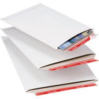 ColomPac Versandtasche, aus weißer Vollpappe, DIN A5