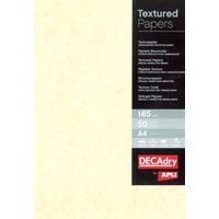 agipa Design-Papier, A4, 165 g/qm, Pergament champagne