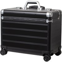 ALUMAXX Pilotenkoffer , PANDORA, , Aluminium, schwarz matt