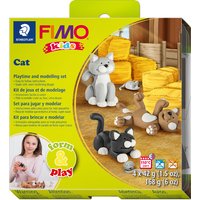 FIMO kids Modellier-Set Form & Play , Cat, , Level 2