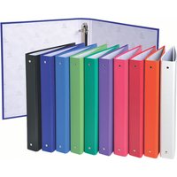 EXACOMPTA Ringbuch, 4-Ring-Mechanik, DIN A4, farbig sortiert