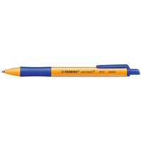 STABILO Druckkugelschreiber pointball, 0,5 mm, blau STABILO Druckkugelschreiber pointball, 0,5 mm, blau