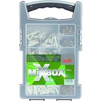 suki. Mixbox , Spanplattenschrauben mit Dübeln, , 700 teilig