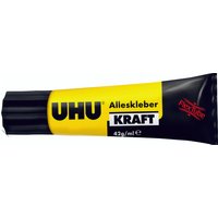 UHU Alleskleber Kraft FLEX + CLEAN, transparent, 42 g UHU Alleskleber Kraft FLEX + CLEAN, transparent, 42 g