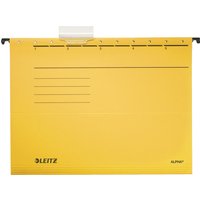 LEITZ ALPHA Hängemappe, A4, seitlich offen, gelb